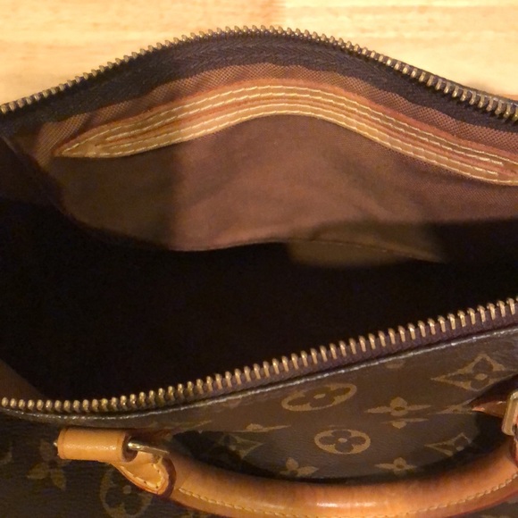 Louis Vuitton Speedy Handbag Monogram canvas brown color very good condition - Picture 11 of 16